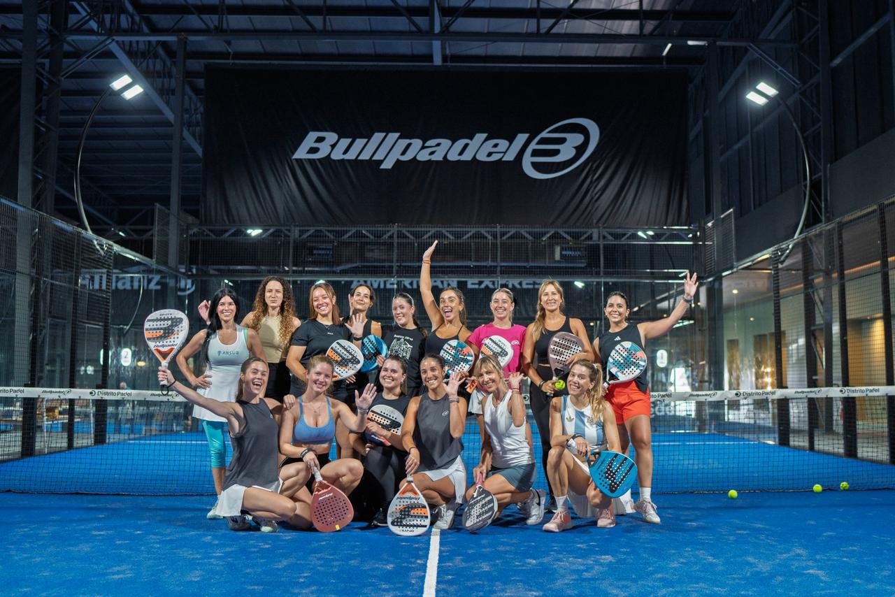 Bullpadel llevó adelante una jornada especial de pádel y bienestar en el Mes de la Mujer
