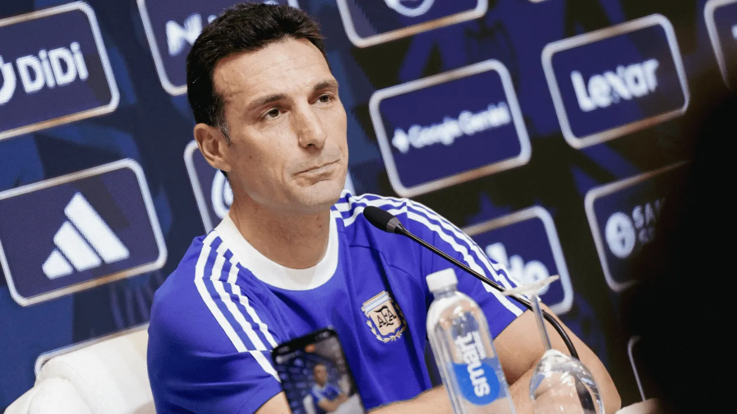 Scaloni habló del presente de la Selección