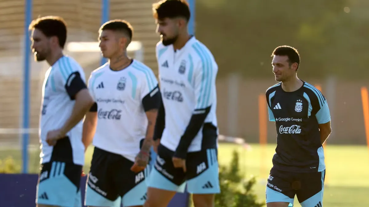 Sin Messi de arranque: el sorpresivo once de Scaloni para el amistos entre la Selección Argentina y Mauritania