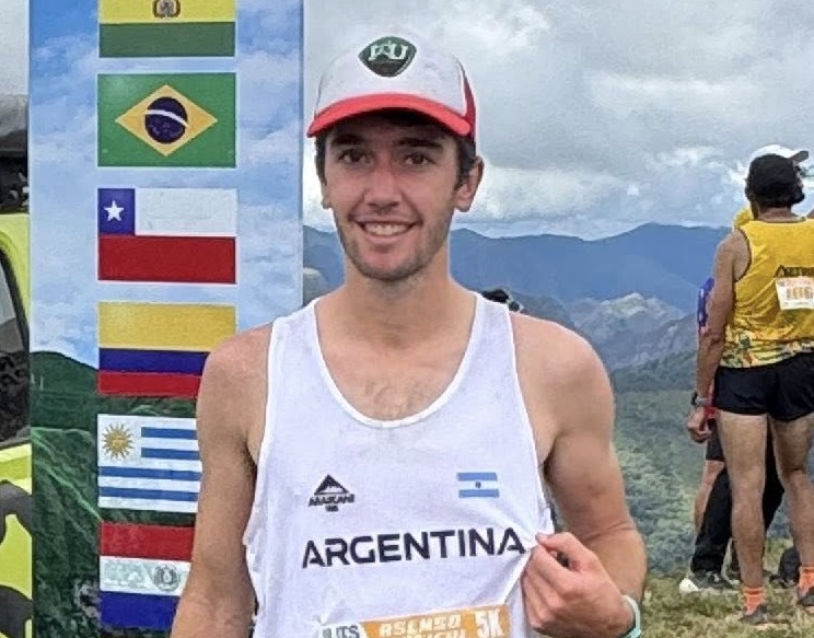 Juan Ignacio Redolatti, campeón sudamericano de Trail