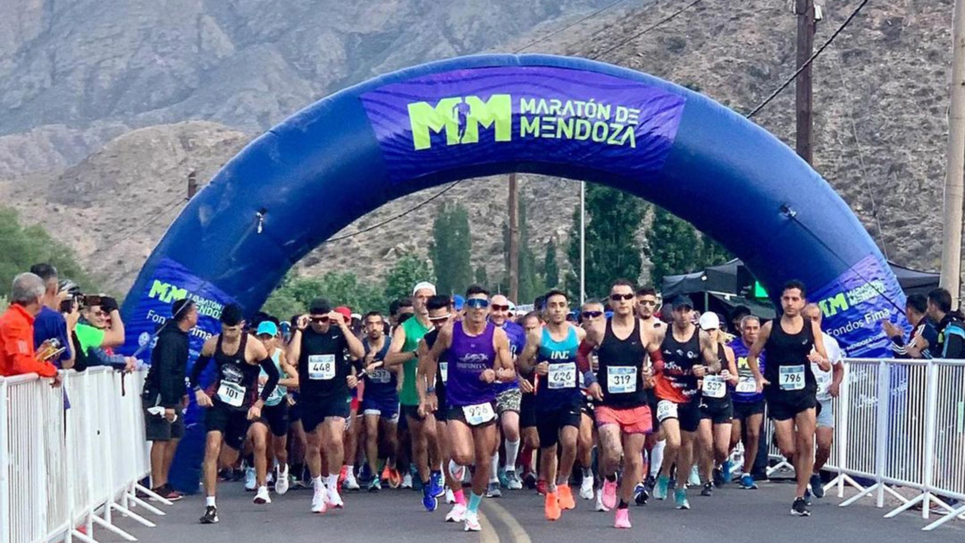 Maratón de Mendoza: Listado de élites
