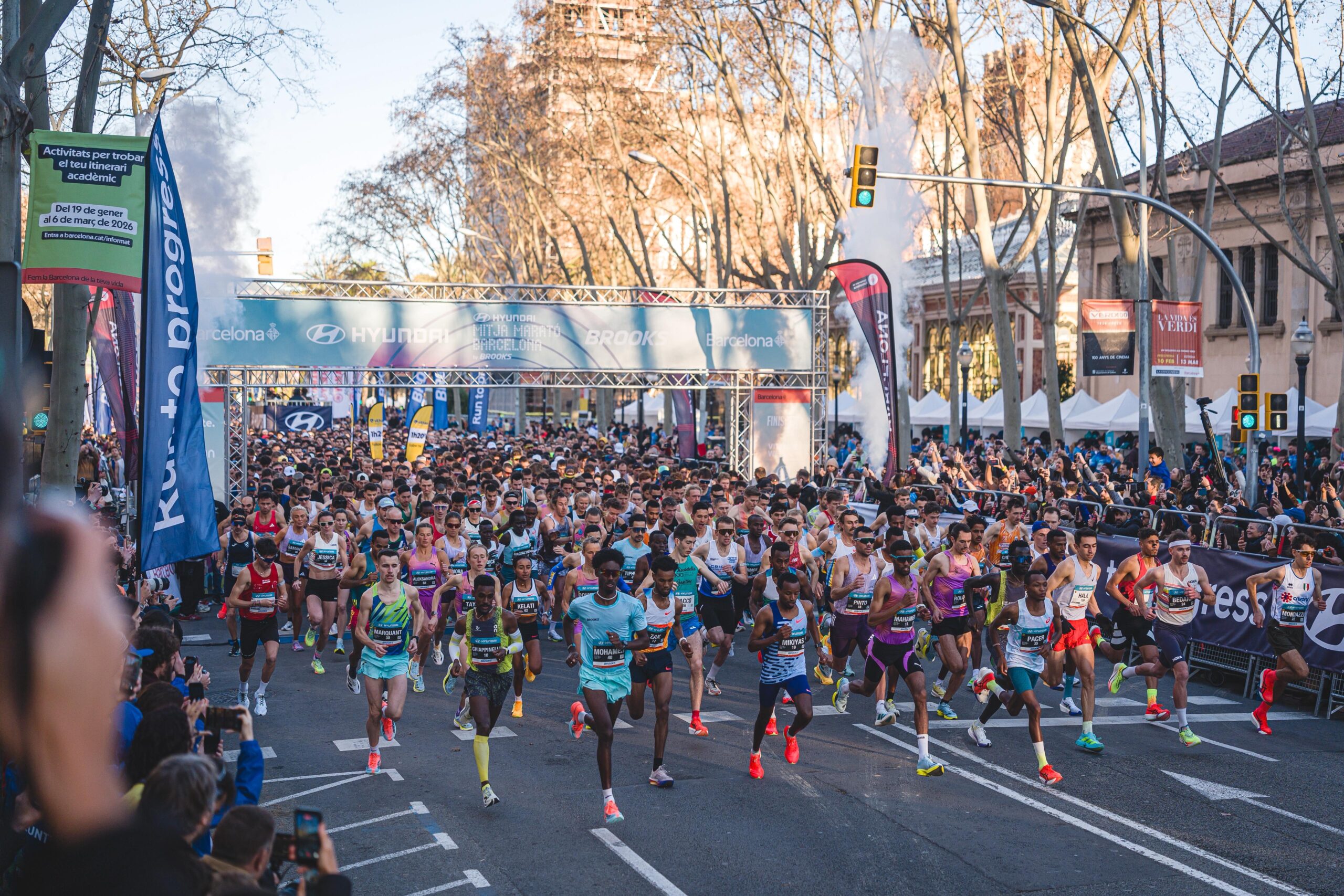 El medio maratón de Barcelona agota los 40.000 dorsales en una semana