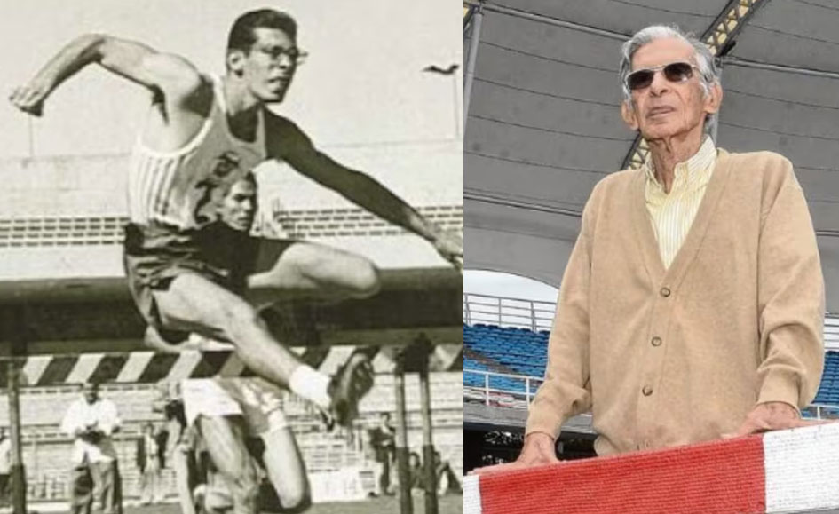 El atletismo colombiano despidió a Jaime Aparicio, su referente histórico y el primer campeón panamericano