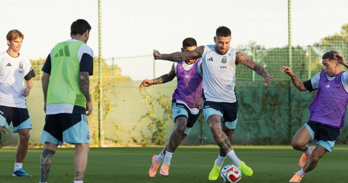 Scaloni perfila el equipo argentino para enfrentar a Honduras