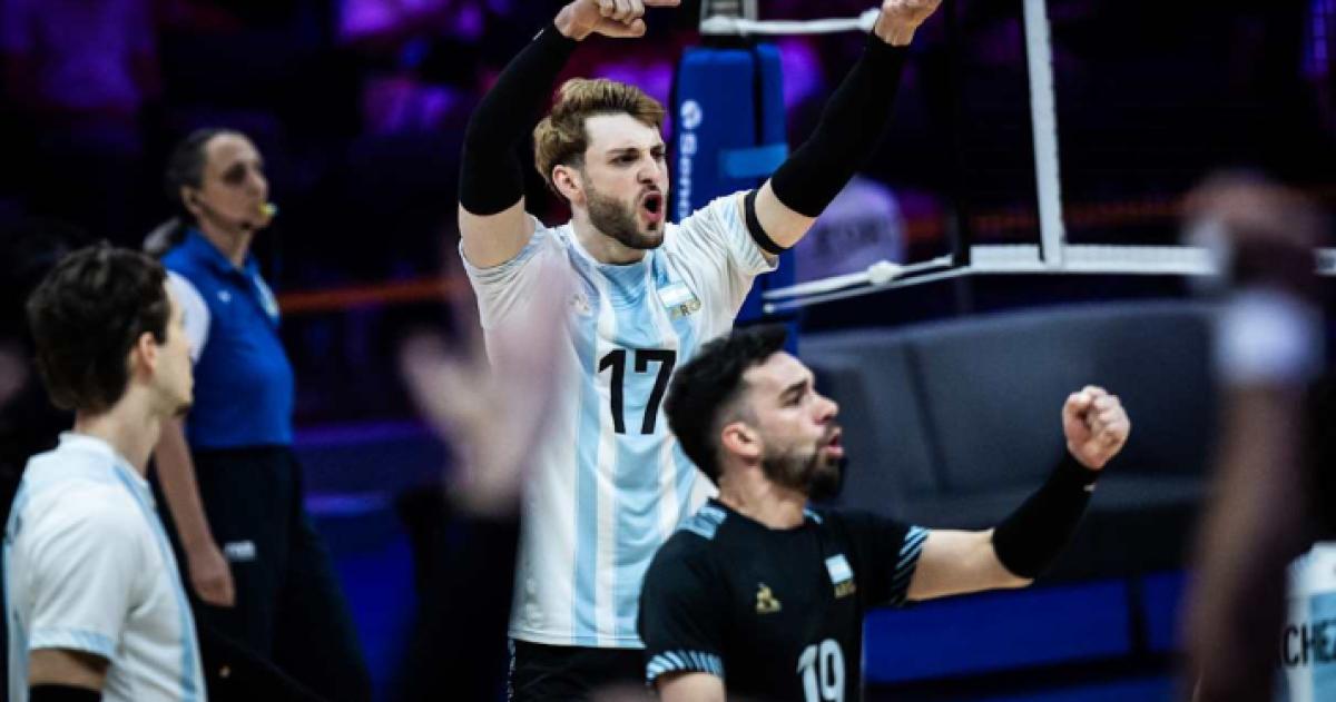 VNL: Triunfo argentino en Polonia