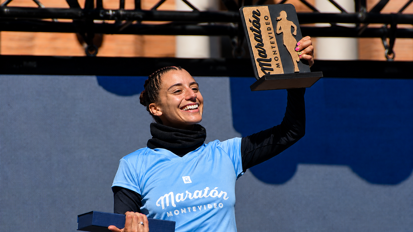 Insólito: Es la mejor maratonista de Uruguay pero no tiene sponsor