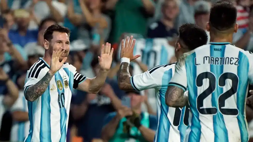 Argentina goleó a Islandia en el último amistoso antes del Mundial