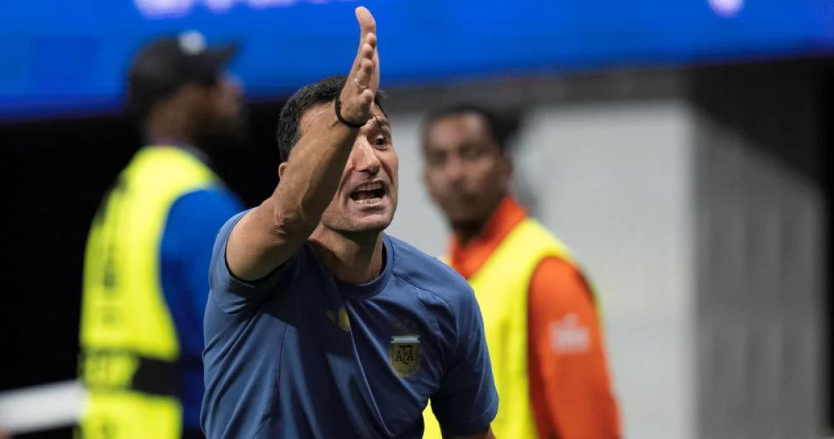 Scaloni: «No puedo hablar de la emoción»