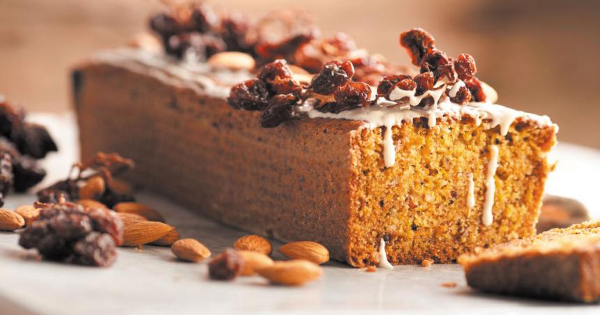 Budín de zanahoria y almendras