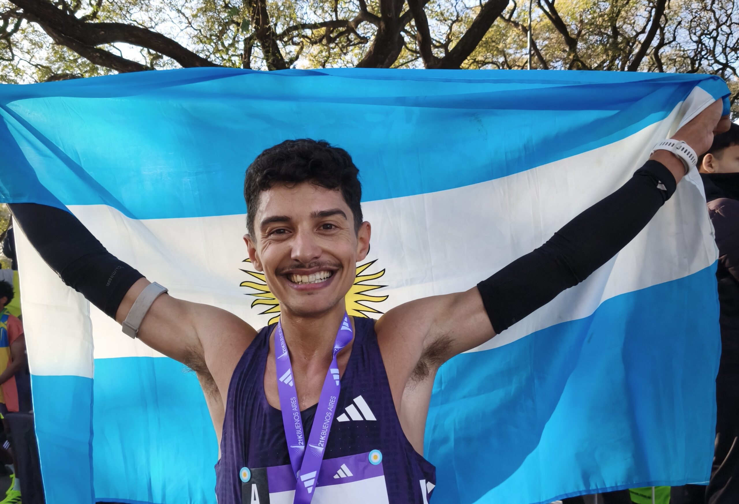 Erario logró un récord argentino en los 21k de Buenos Aires