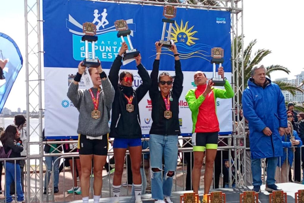 Soledad Quiñones ganó la Maratón de Punta del Este en su debut en los 42 kilómetros