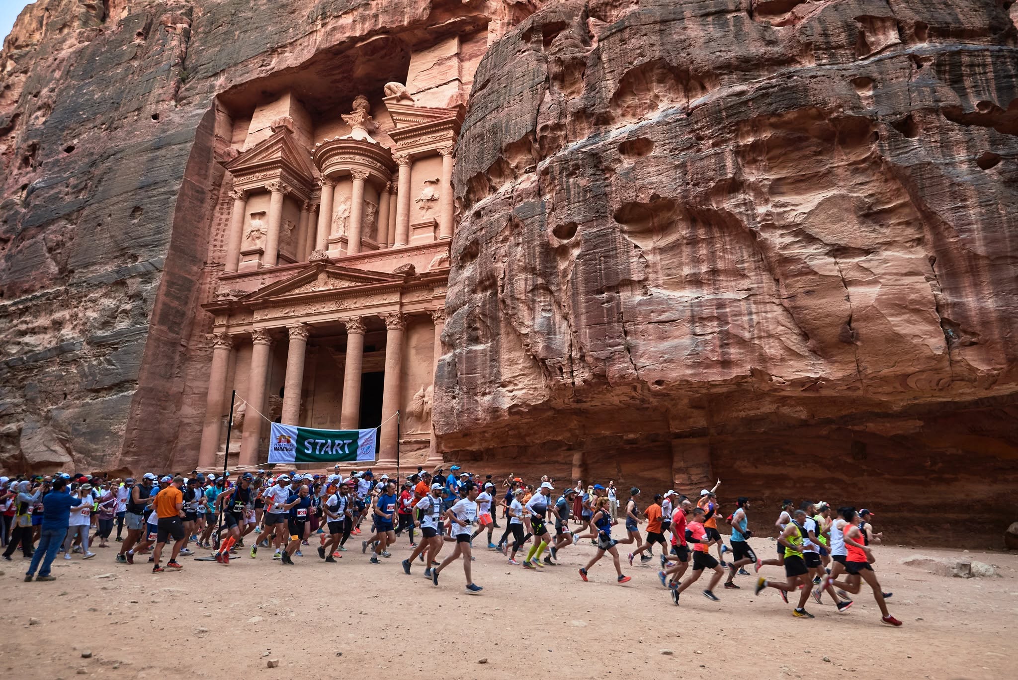 Petra Desert Marathon: 42 kilómetros entre la historia