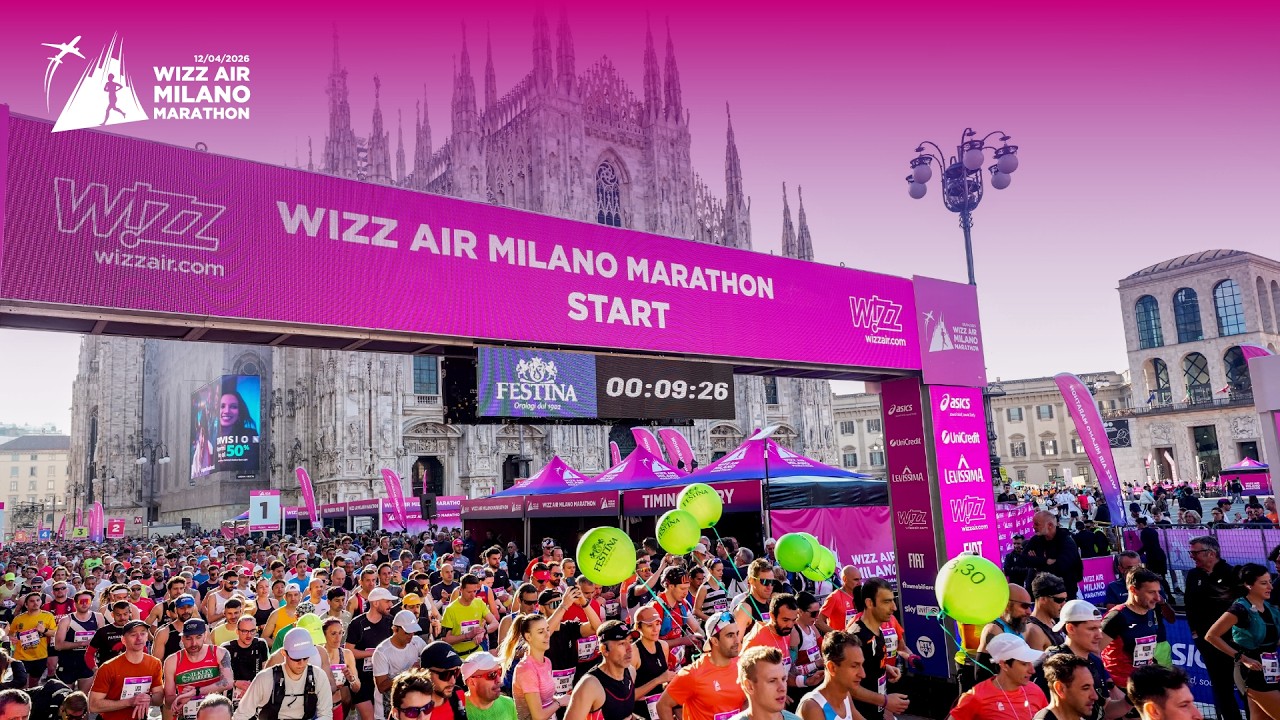 Milán se prepara para correr una nueva edición de su maratón